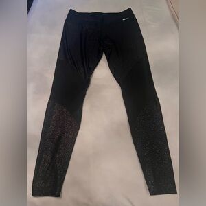 Women’s Nike Dri-Fit Black/Metallic Leggings